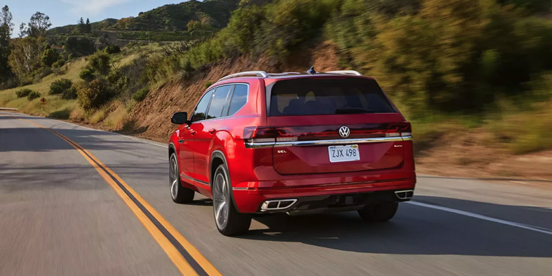 Red 2026 Volkswagen Atlas