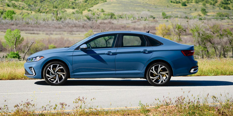2026 Volkswagen Jetta on road 