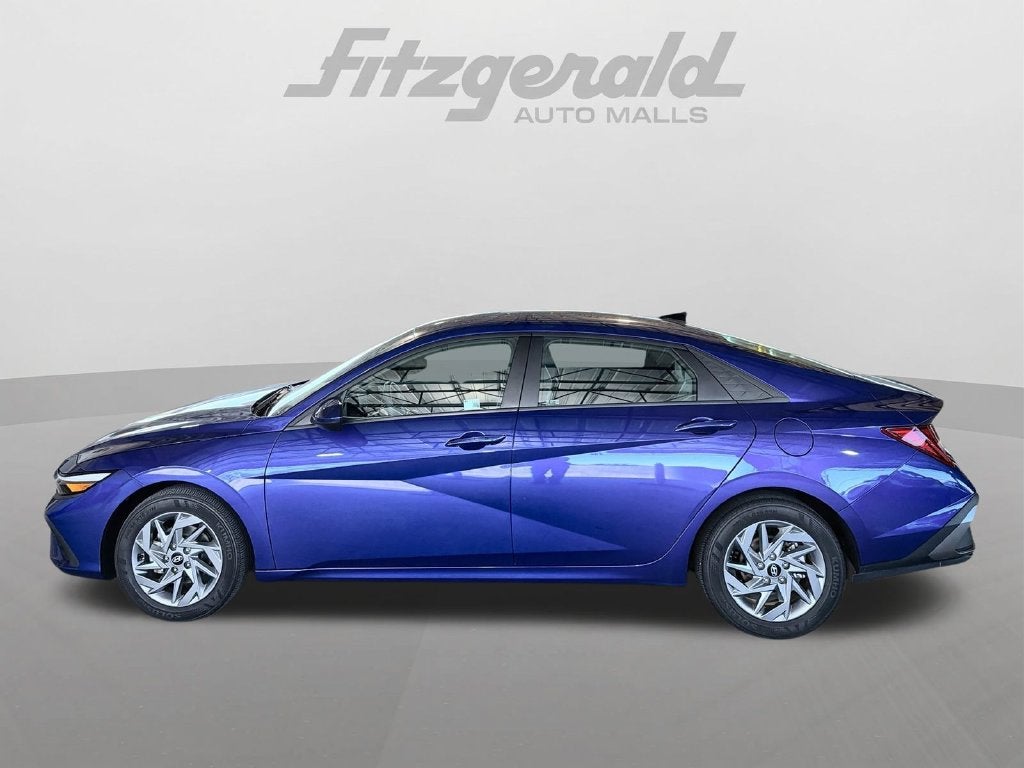 2025 Hyundai Elantra Hybrid Blue