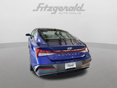 2025 Hyundai Elantra Hybrid Blue
