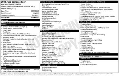 2023 Jeep Compass Sport