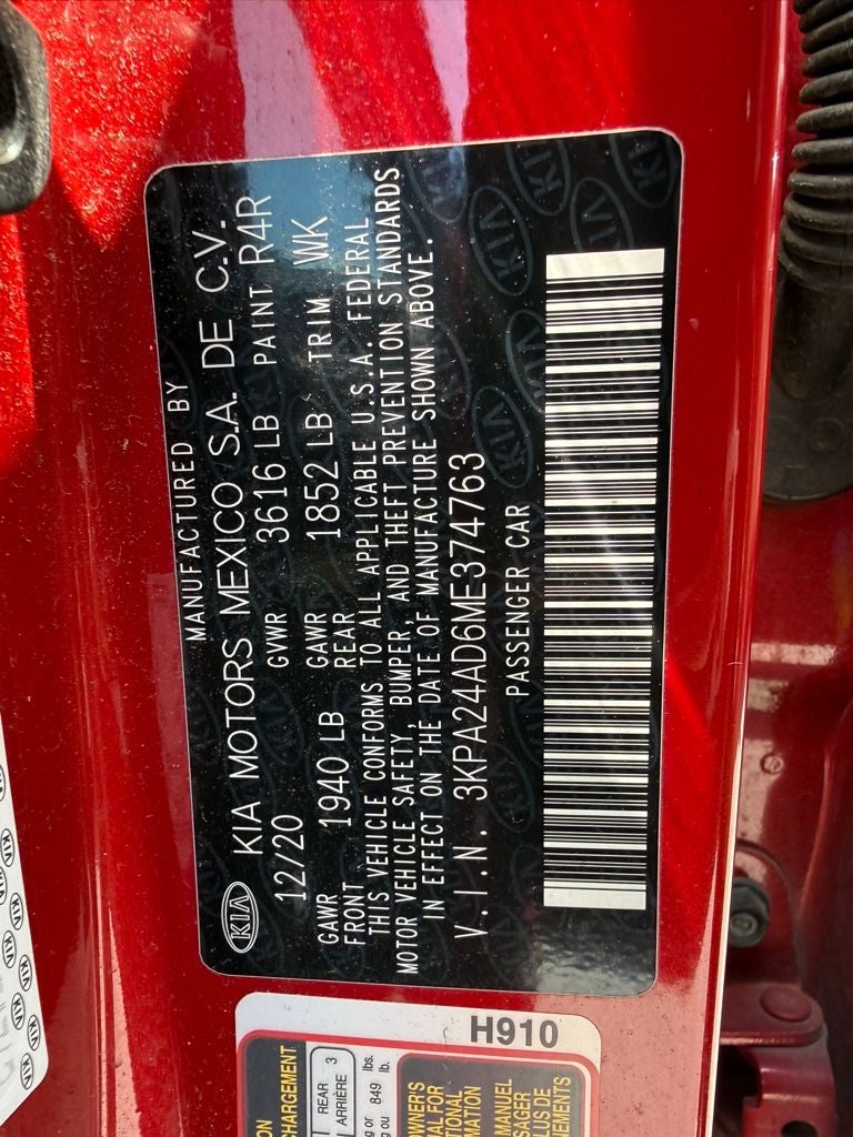 2021 Kia Rio S