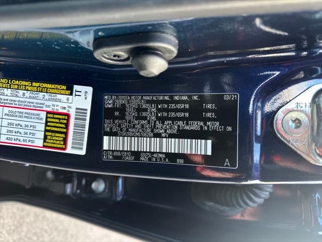 2021 Toyota HIGHLANDER XLE