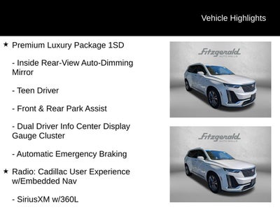 2023 Cadillac XT6 AWD Premium Luxury