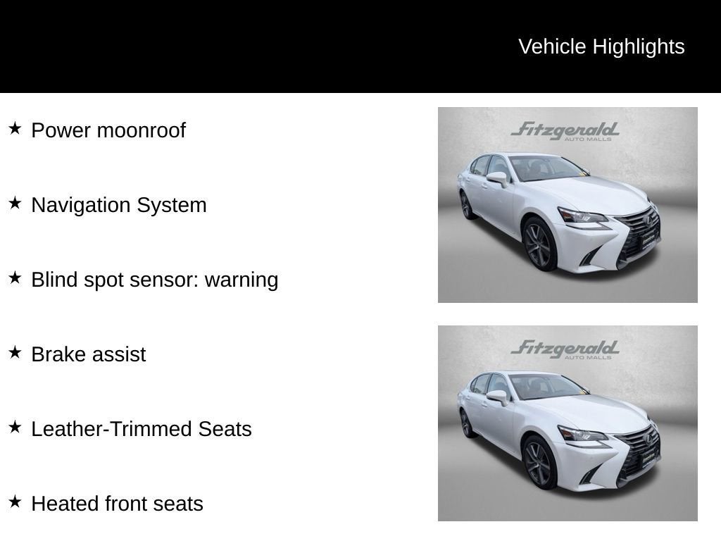 2016 Lexus GS 350 GS 350 AWD