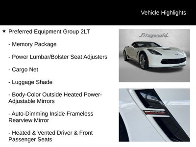 2019 Chevrolet Corvette Grand Sport 2LT