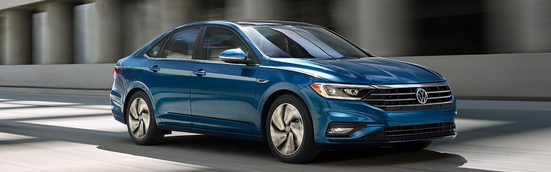 VW pre owned models - Sky blue VW vehicle